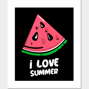 Watermelon Fruit - Art and Drawing for Fruit Lover Posters and Art